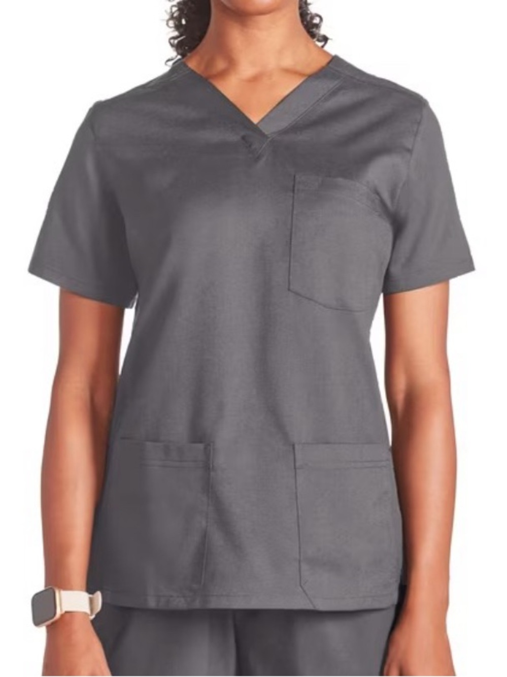 Reebok Women's Tech Comfort 3 Pocket V Neck Scrub Top